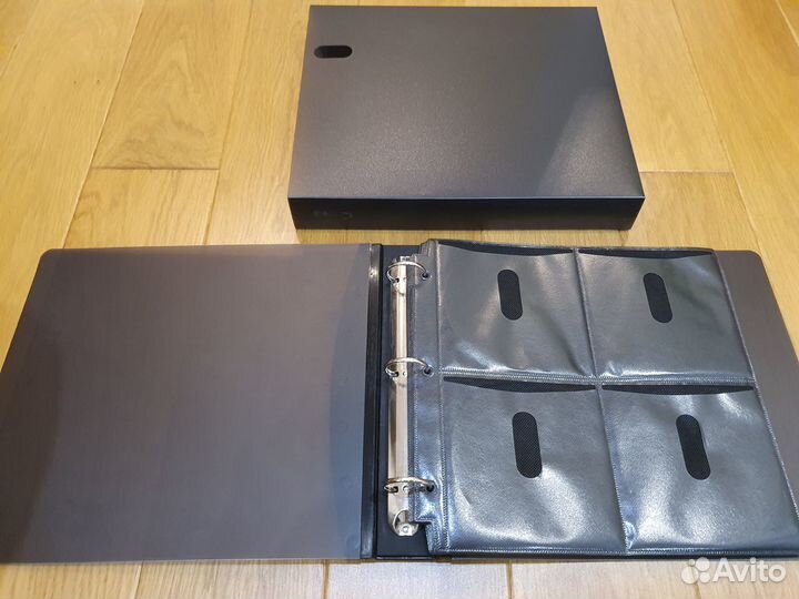 Папка на кольцах для CD/ DVD, на 96 дисков