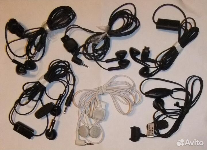 Наушники Nokia 2,5 мм с микрофоном, LG Гарнитуры