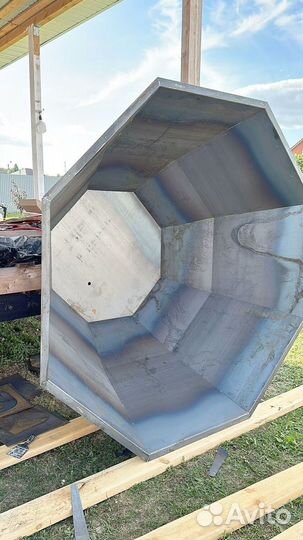 Чан/купель с подогревом. Самостоятельная сварка