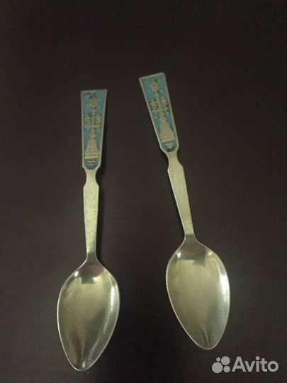Ложки серебряные 