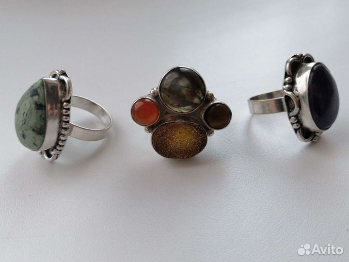 Серебряные кольца 925(обмен)