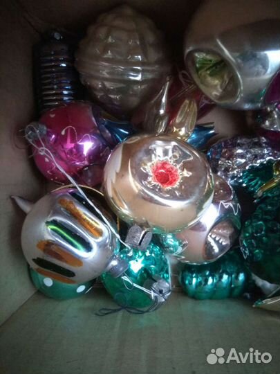 Елочные игрушки СССР