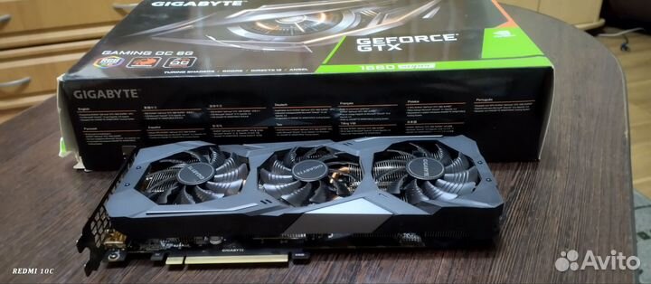 Видеокарта gtx 1660 super 6gb