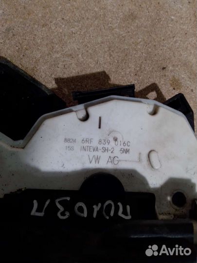 Замок двери Volkswagen Polo 5 седан