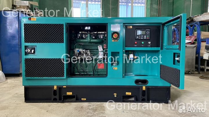 Дизельный генератор 30 квт в кожухе