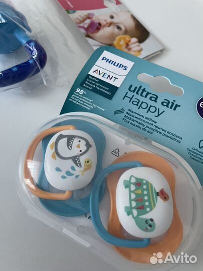 Пустышка philips avent новая