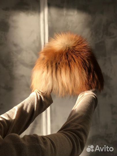 Шапка из песца