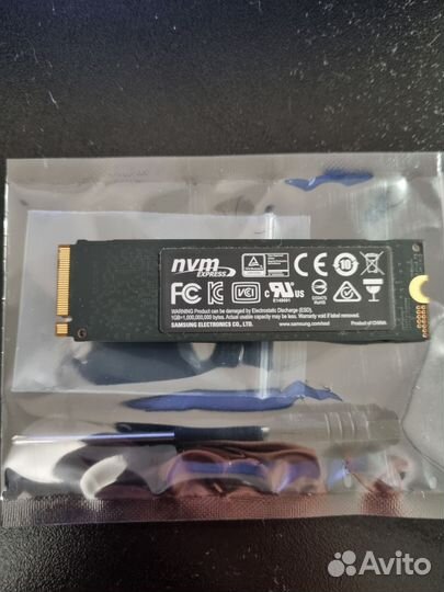 Ssd m2 накопитель Samsung 256 гб