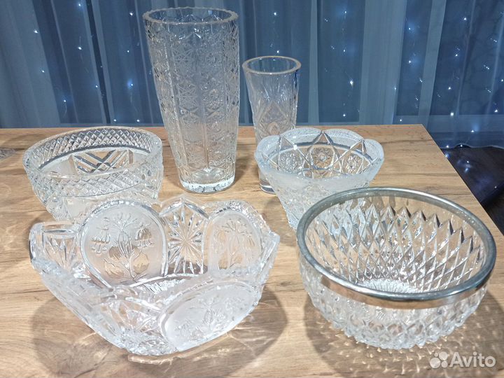 Хрусталь СССР много