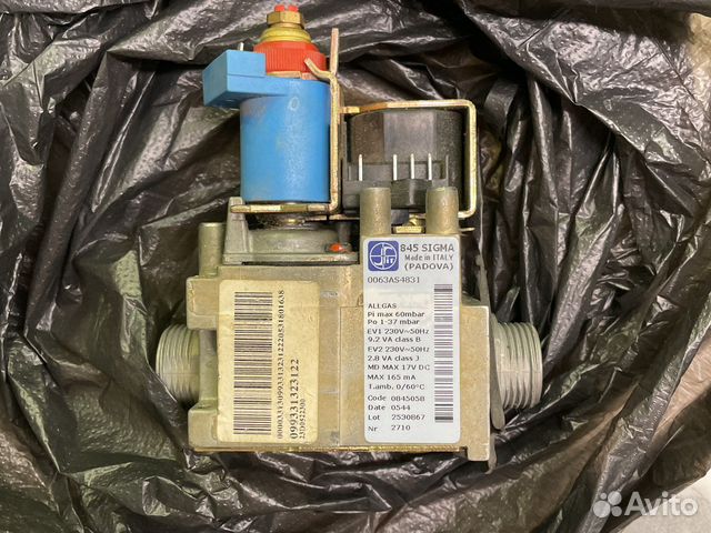 Газовый клапан sigma 845