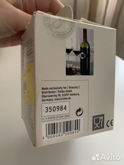 Новый электронный термометр для вина tchibo