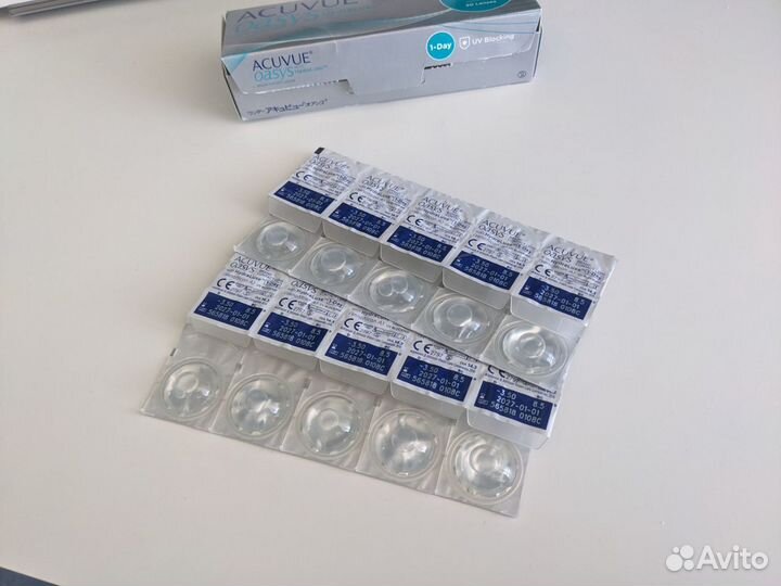 Линзы однодневные -3.50 Acuvue Oasys