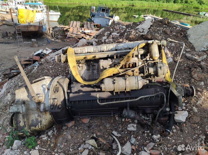 Двигатель судовой 3 Д 6