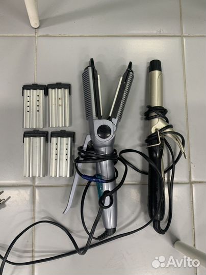 Плойка и щипцы babyliss гофре кудри