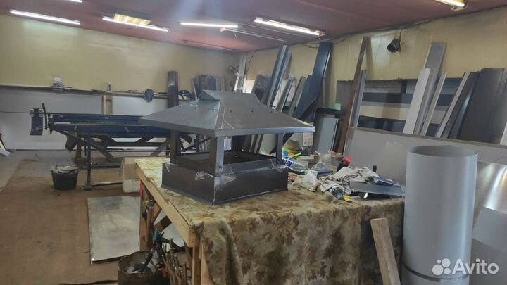 Гибка листового металла, изготовление колпаков