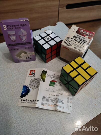 Кубик Рубика, головоломки