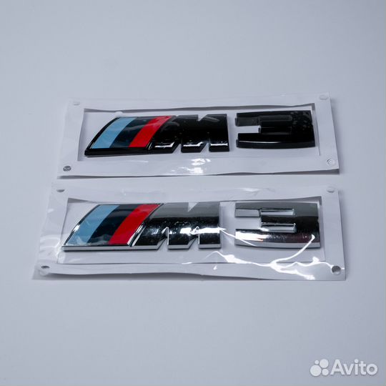 Эмблема BMW бмв M3; М5 (шильдик на багажник)