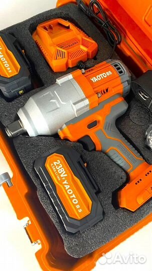 Гайковерт аккумуляторный бесщеточный ударный 238V