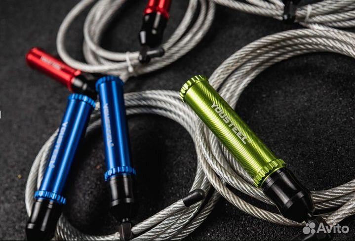 Скакалка скоростная с металлическими ручками