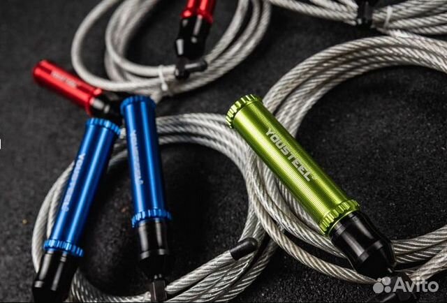 Скакалка скоростная с металлическими ручками