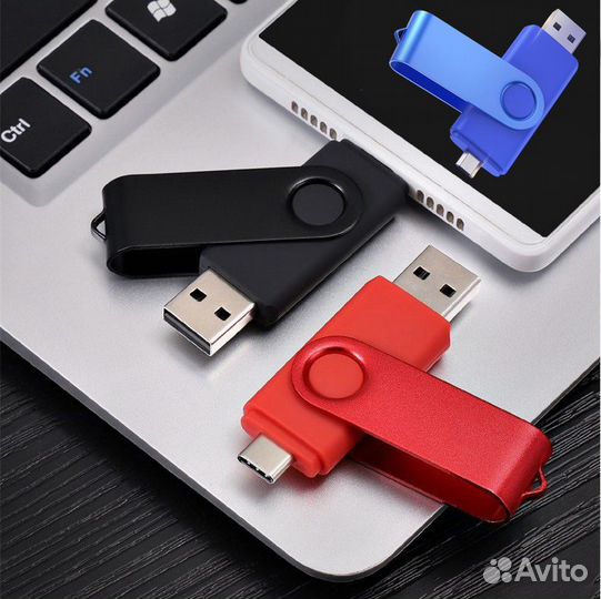 USB 2.0 флеш-карта, 128 гб