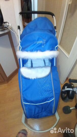 Коляска санки