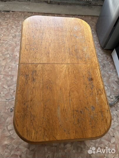 Раскладной дубовый стол