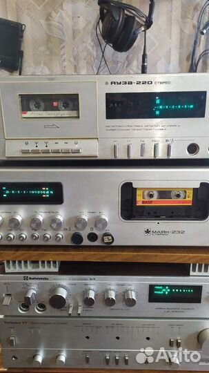 Кассетная дека Яуза 220