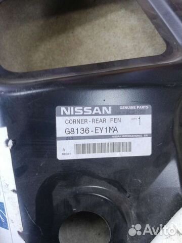 Панель заднего фонаря nissan qashqai +2