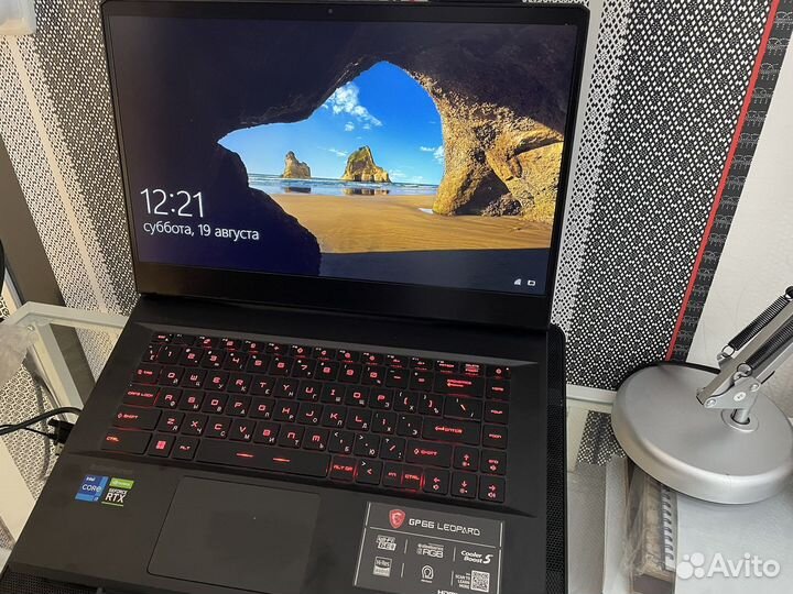 Ноутбук игровой MSI GP66 RTX3070