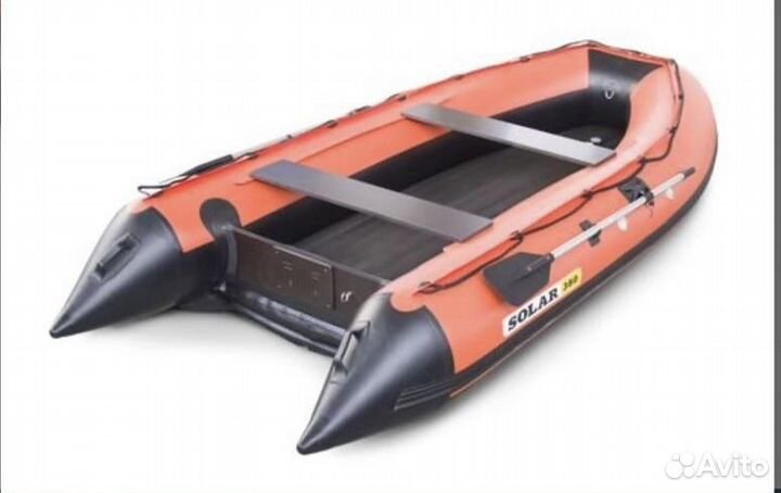 Лодка надувная моторная solar-350 к (максима)