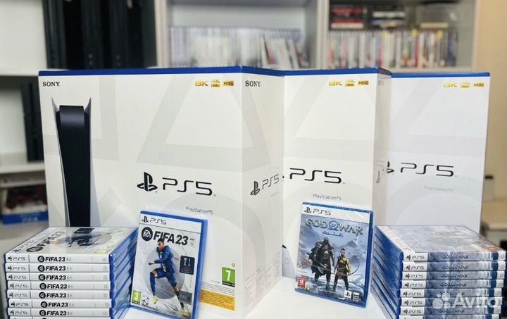 Игровая приставка sony playstation 5