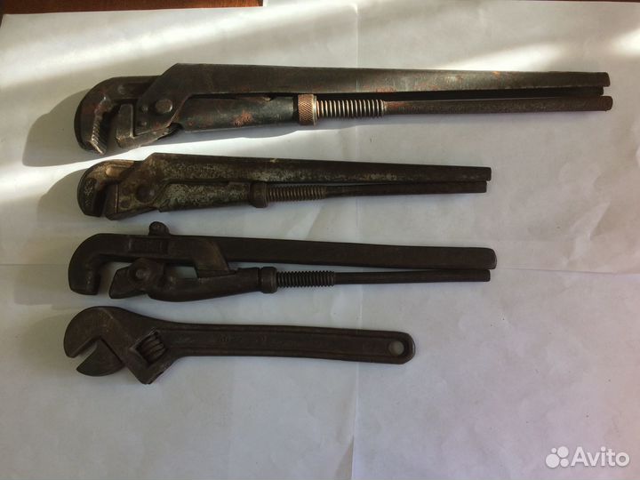 Газовые ключи номер 2 и 1 СССР