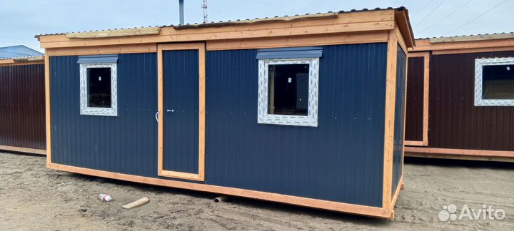 Бытовка новая утепленная 6х2,3м с двумя комнатами