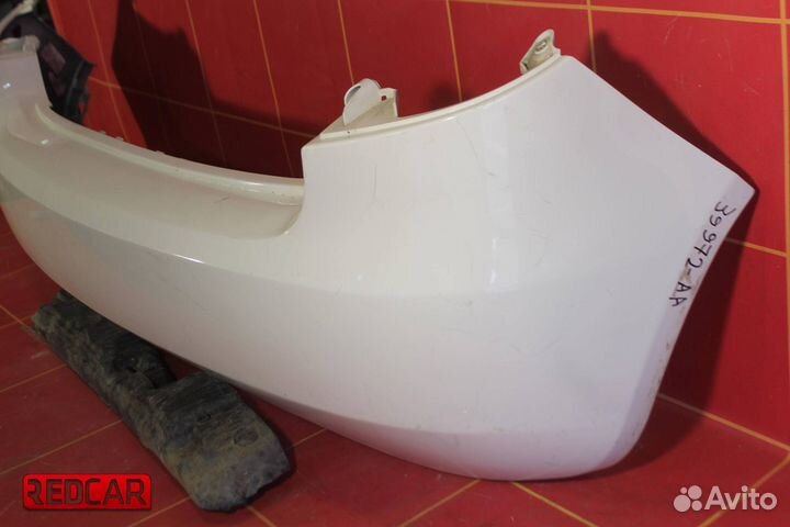 Бампер задний Skoda Fabia 2 (10-15)