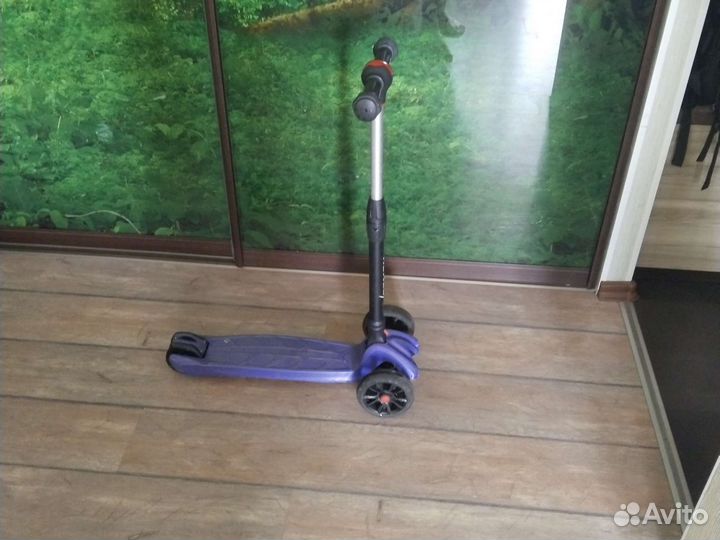 Самокат детский трехколесный бу