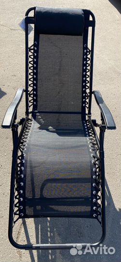 Кресло шезлонг складное