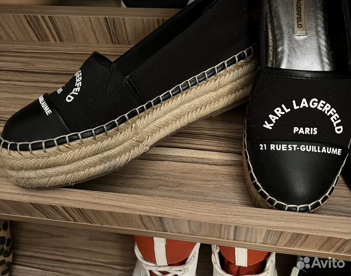 Эспадрильи karl lagerfeld 36