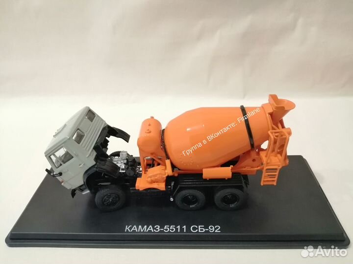 Модель камаз-5511 сб-92 «Автобетоносмеситель»