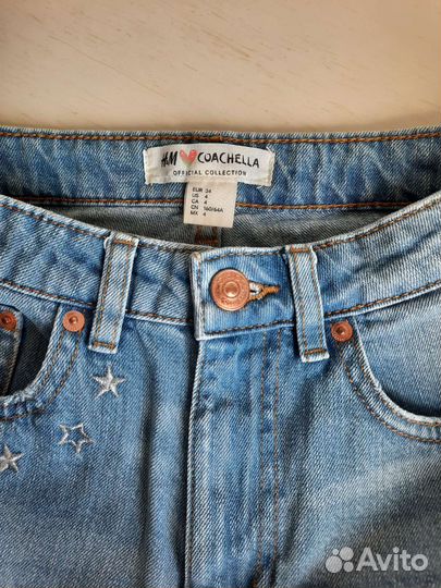 Шорты H&M джинсовые eur34, 40-42р