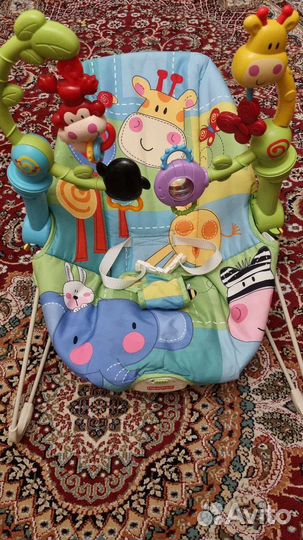 Шезлонг детский fisher