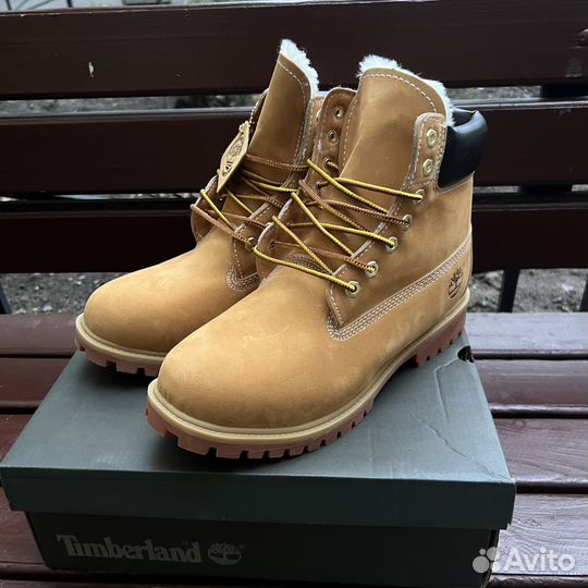 Ботинки Зимние Timberland Оригинал с Мехом