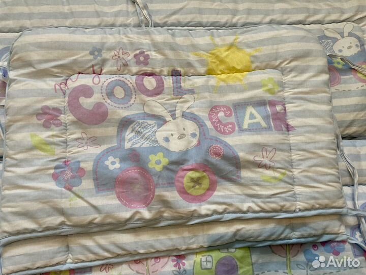 Бортики в кроватку