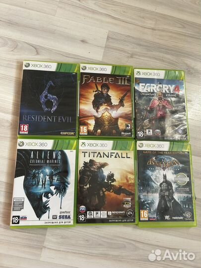 Диски на xbox 360