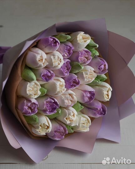 Букет из зефира к 1 сентября