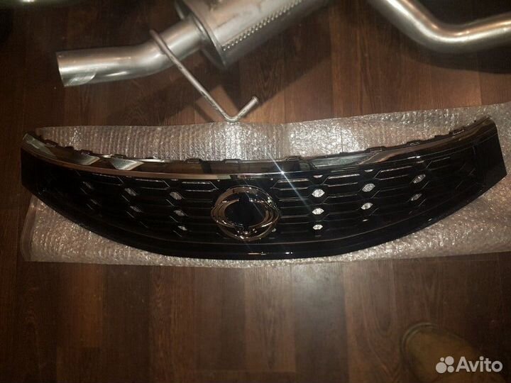 Решетка верхняя New Actyon после рестайла 2013