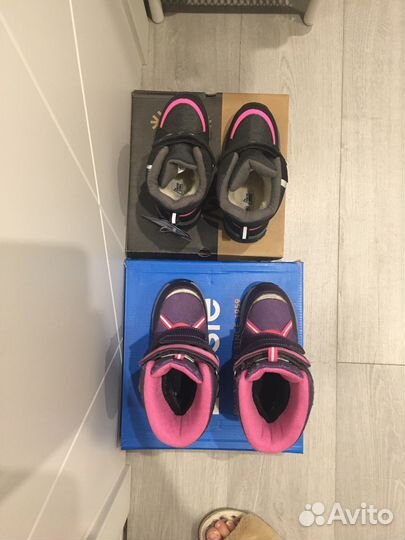 Ботинки зимние для девочки, 30 размер