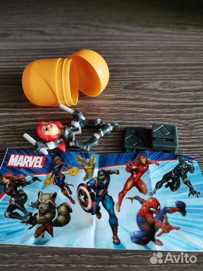 Киндер сюрприз Марвел 2022 год
