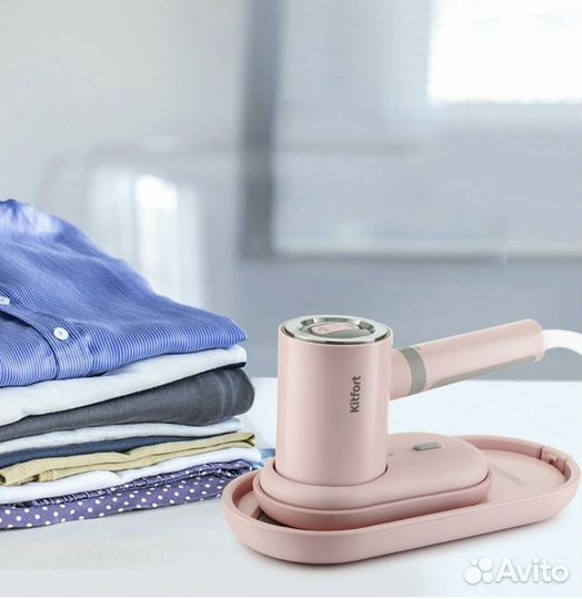 Отпариватель Kitfort кт-977, персиковый