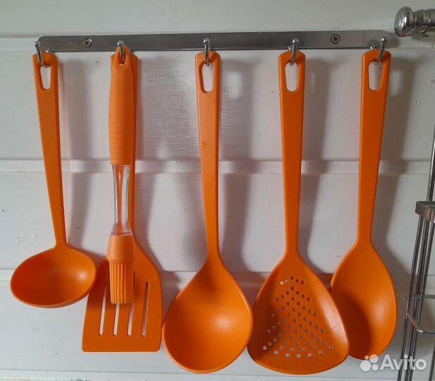 Кухонные принадлежности Скалка и ложка в подарок